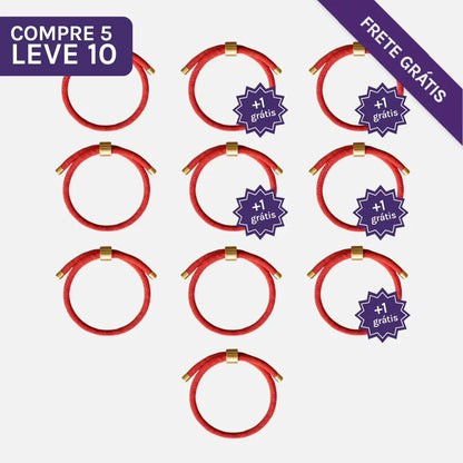 Pulseira Vermelha da Força e Proteção