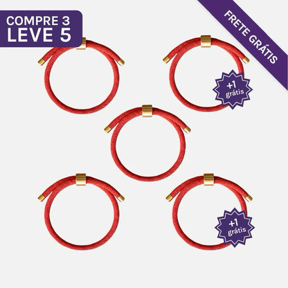 Pulseira Vermelha da Força e Proteção