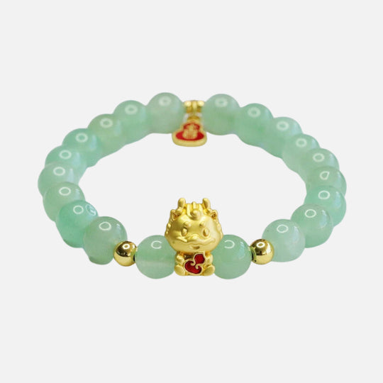 Pulseira da Sorte em Aventurina Verde