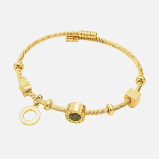 Pulseira Dourada Romano da Esperança