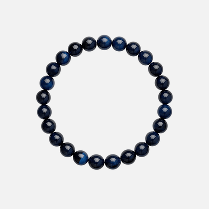 Pulseira Olho de Tigre Azul