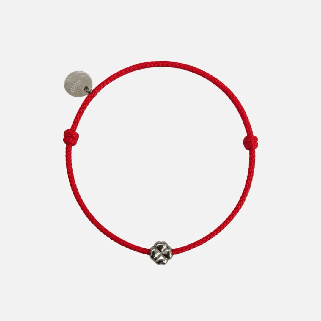 Pulseira Vermelha Trevo da Sorte
