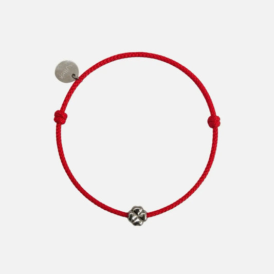 Pulseira Vermelha Trevo da Sorte