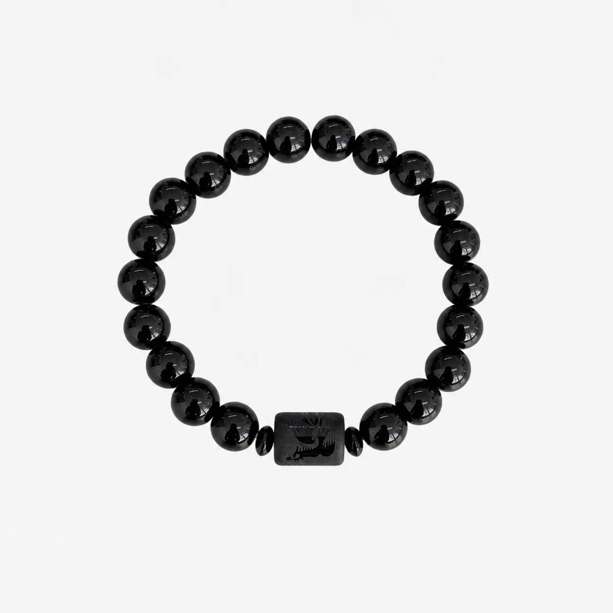 Pulseira Fênix em Obsidiana — foto principal