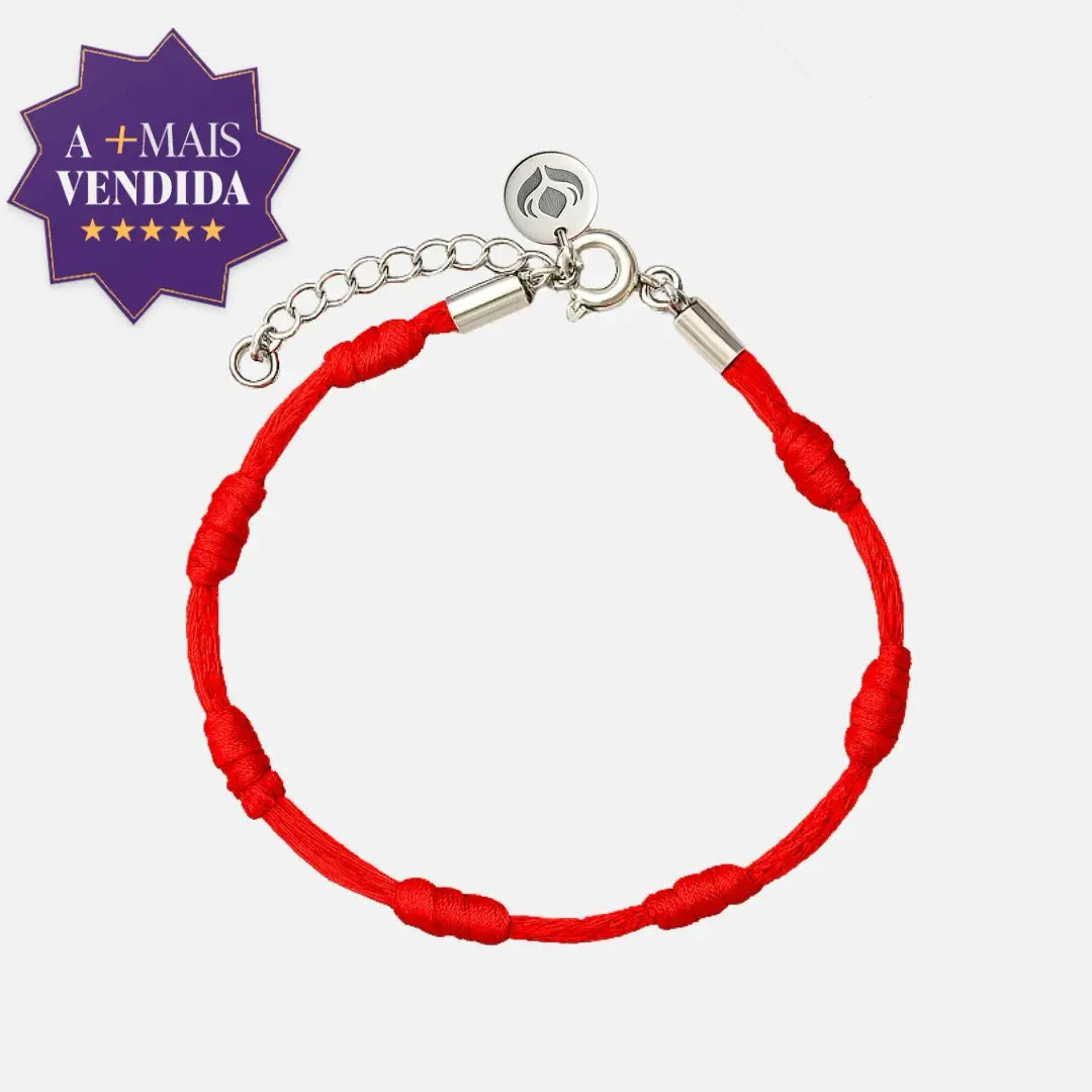 Grátis - Pulseira Premium dos 7 Nós em Aço Inoxidável | Proteção e Elegância