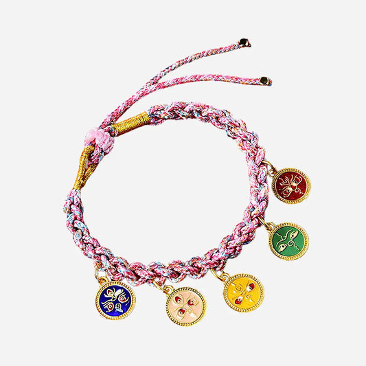 Pulseira Tibetana Cinco Deuses da Riqueza