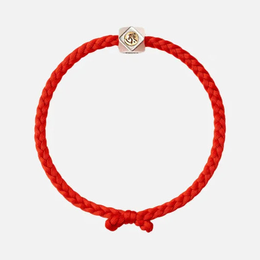 Pulseira Trançada Budista da Sorte e Proteção