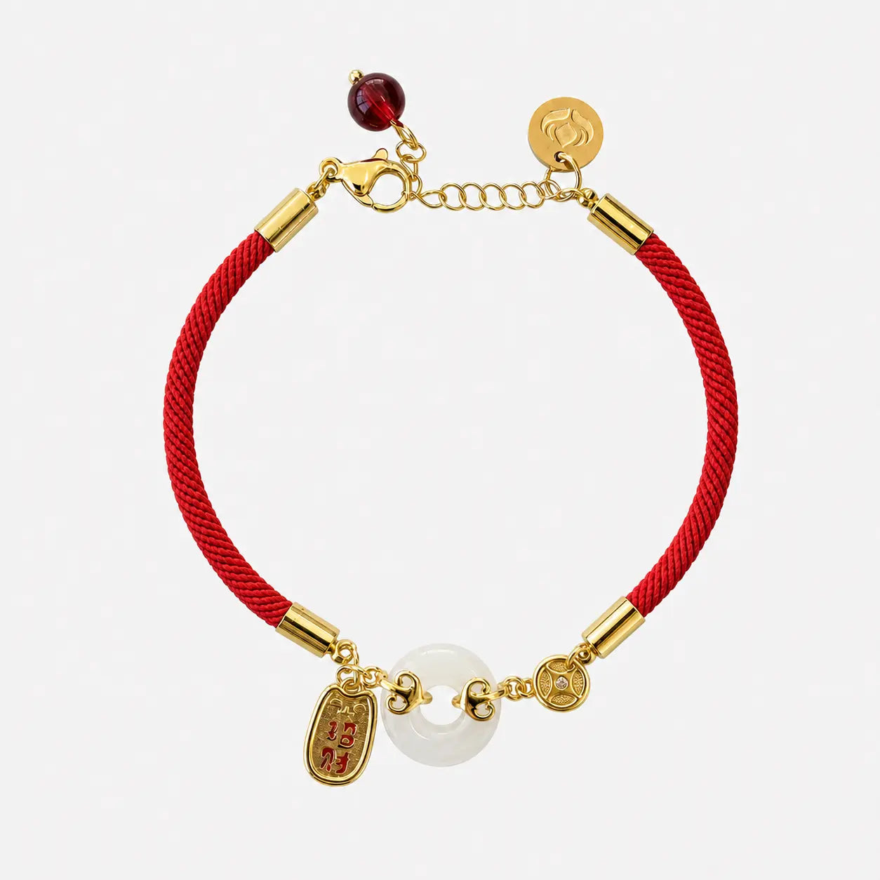 Pulseira Vermelha Fivela da Paz e Fortuna — foto principal