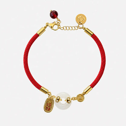 Pulseira Vermelha Fivela da Paz e Fortuna — foto principal