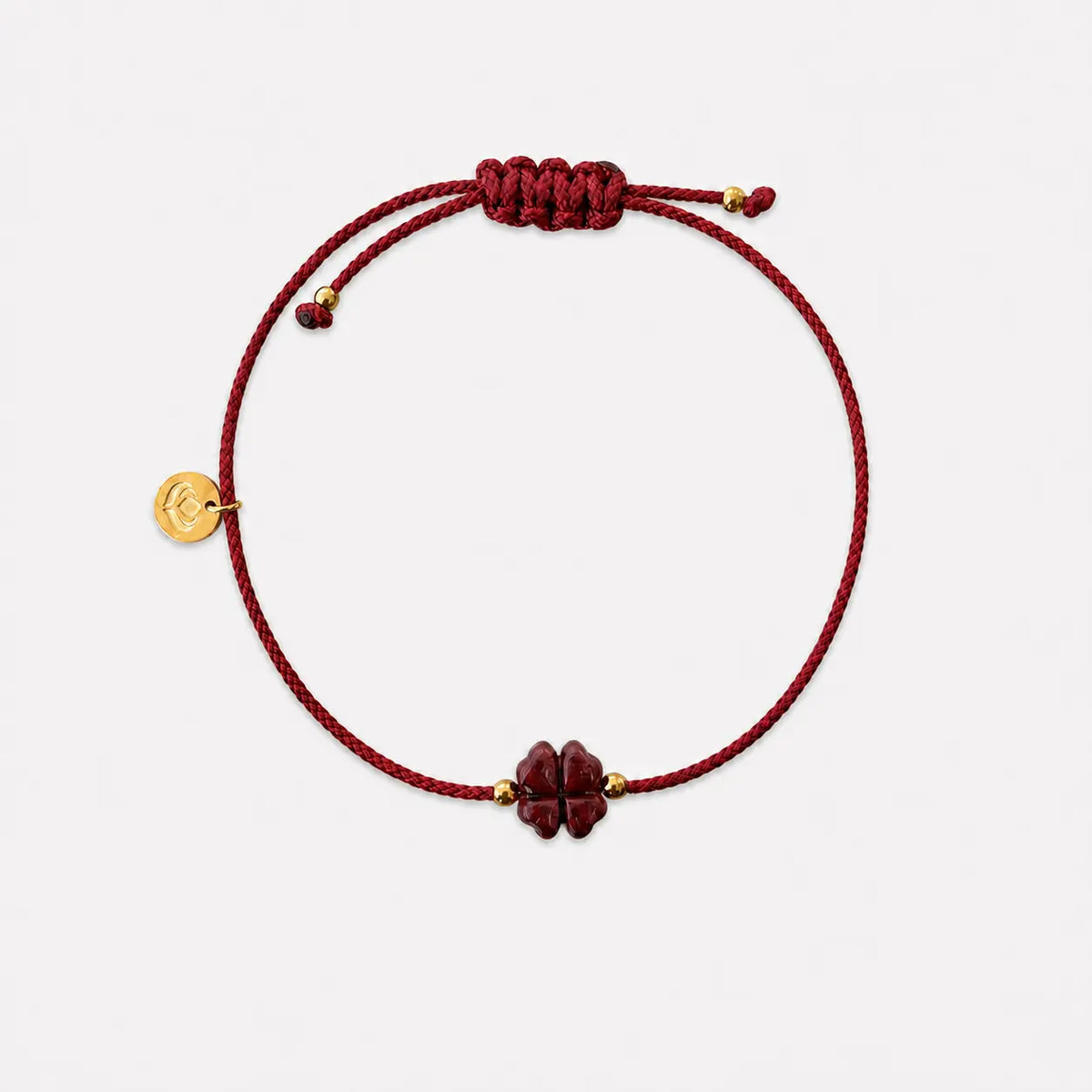 Pulseira Vermelha Trevo da Riqueza — foto principal
