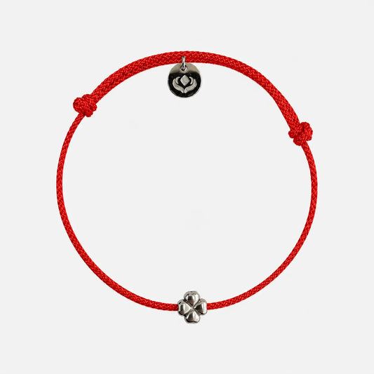 Pulseira Vermelha Trevo da Sorte — foto principal