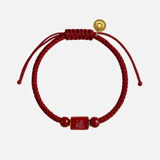 Pulseira Vermelha da Proteção em Cinábrio