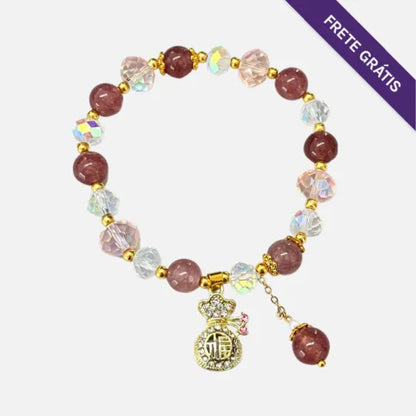 Pulseira da Fortuna em Quartzo