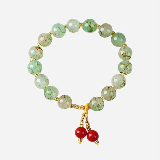 Pulseira da Harmonia em Contas de Vidro Liuli