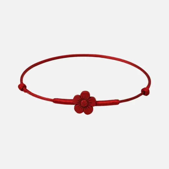 Pulseira das Bênçãos em Flor de Ameixa
