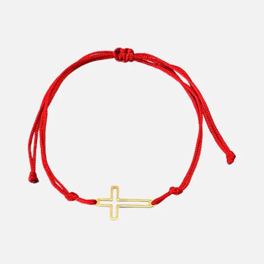 Pulseira Vermelha Cruz do Amor