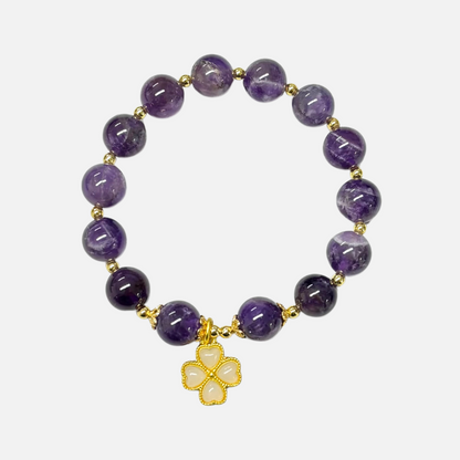 Pulseira da Paz Interior e Sorte em Ametista