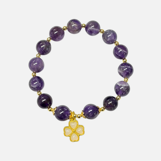 Pulseira da Paz Interior e Sorte em Ametista