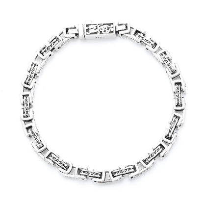 Pulseira da Sorte e Sucesso em Aço Inoxidável