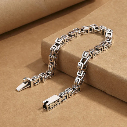 Pulseira da Sorte e Sucesso em Aço Inoxidável