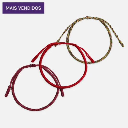 Pulseiras Budistas da Prosperidade