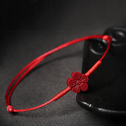 Pulseira das Bênçãos em Flor de Ameixa