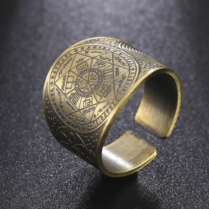 Anel 7 Arcanjos — detalhe