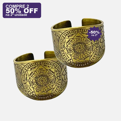 Anel 7 Arcanjos — oferta compre 2 · 50% OFF na 2ª