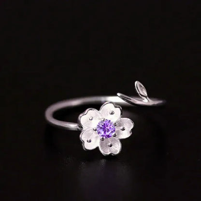 Anel Flor de Cerejeira das Bênçãos