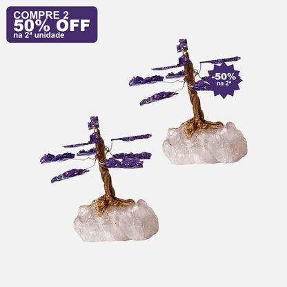 Árvore de Ametista para Proteção — oferta compre 2 · 50% OFF na 2ª