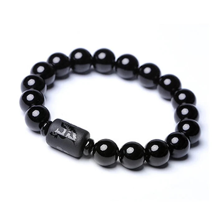 Pulseira Obsidiana Negra Limpeza da Alma