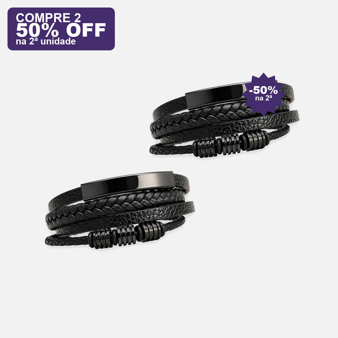 Bracelete Guardião da Força — oferta compre 2 · 50% OFF na 2ª
