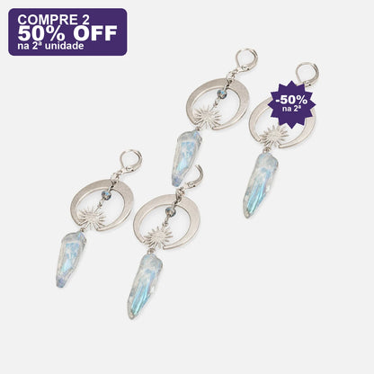 Brinco Portal da Lua — oferta compre 2 · 50% OFF na 2ª