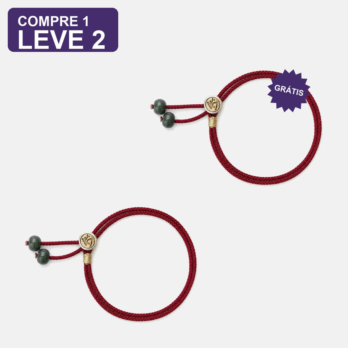 Pulseira Tibetana da Proteção: Compre 1 e Leve 2, duas unidades