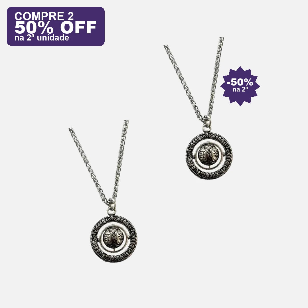 Colar da Cura e Equilíbrio — oferta compre 2 · 50% OFF na 2ª