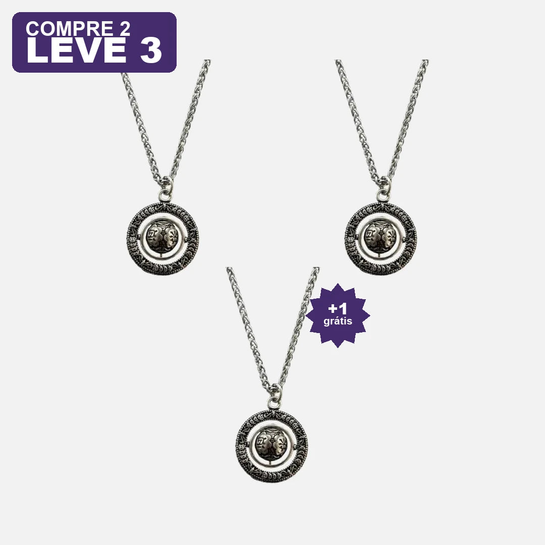 Colar da Cura e Equilíbrio — oferta leve 3 pague 2