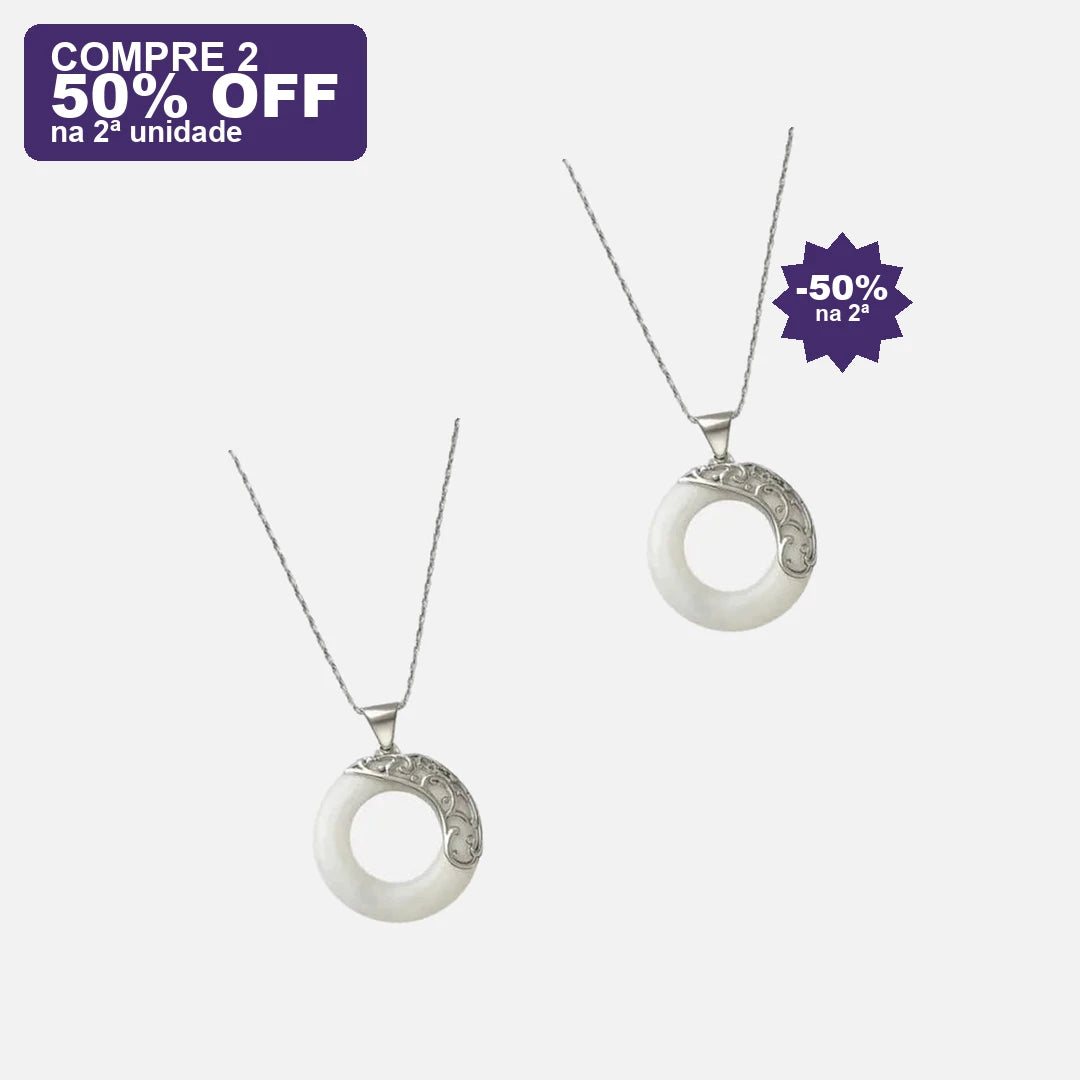 Colar Koi da Sorte em Jade — oferta compre 2 · 50% OFF na 2ª