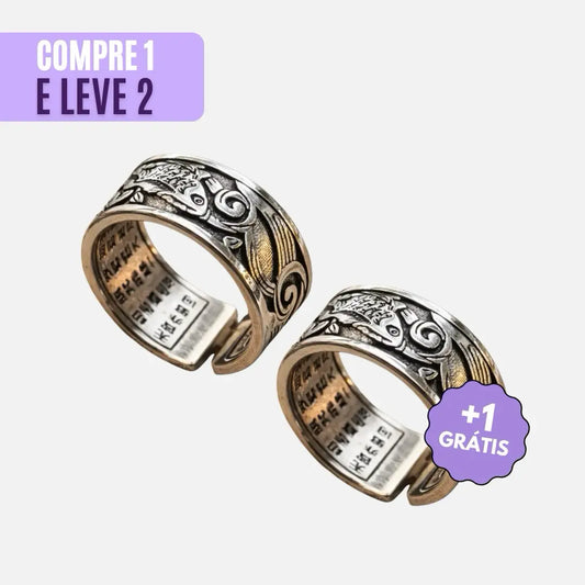 Anel Sutra do Coração em Koi