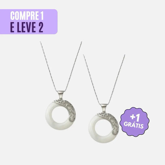 Colar Koi da Sorte em Jade