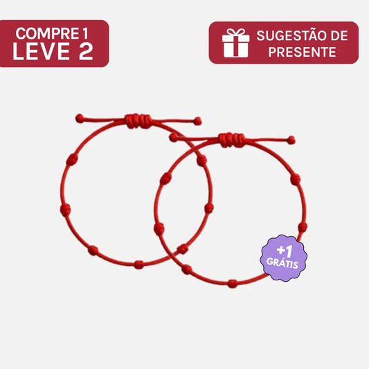 Compre 1 e Leve 2 | Pulseira Premium dos 7 Nós para Bebês