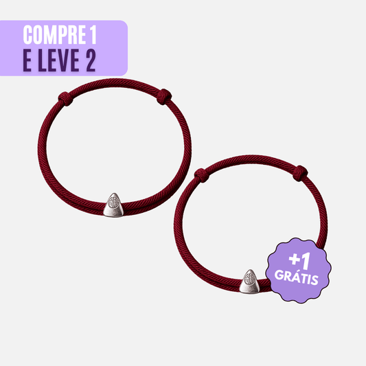 Pulseira Vermelha Fu da Sorte