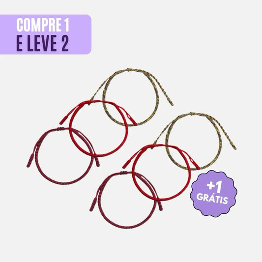 Pulseiras Budistas da Prosperidade