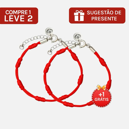 Compre 1 e Leve 2 - Pulseira Premium dos 7 Nós em Aço Inoxidável