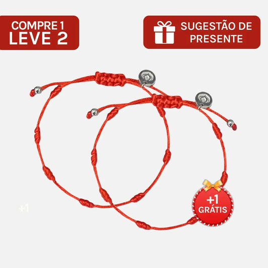 Compre 1 e Leve 2 - Pulseira Premium dos 7 Nós para Adultos