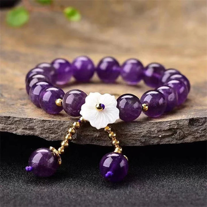 Pulseira da Transformação em Ametista Natural