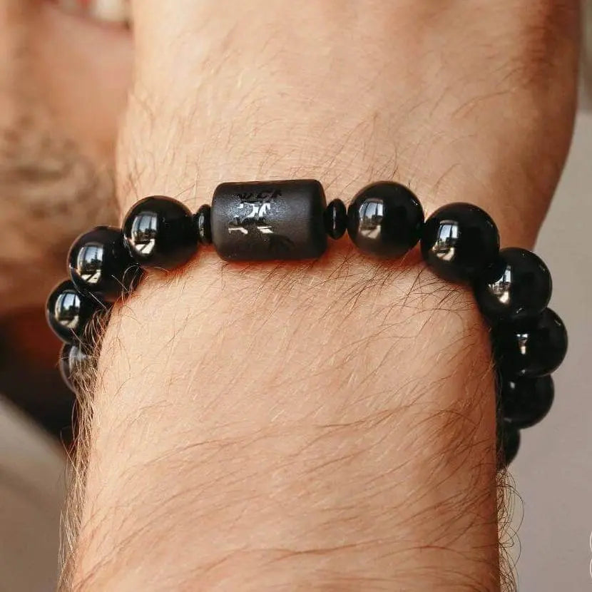 Kit Casal Fênix e Dragão em Obsidiana