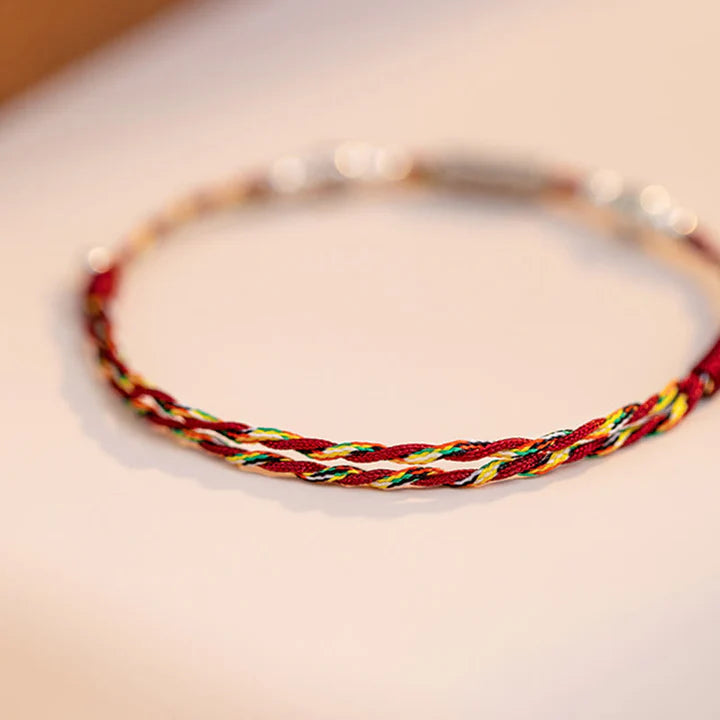 Pulseira Trançada Koi da Prosperidade