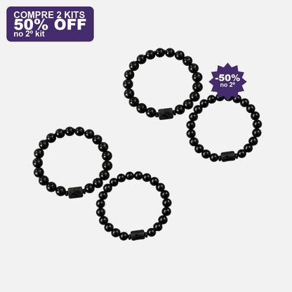 Kit Casal Fênix e Dragão em Obsidiana — oferta compre 2 kits · 50% OFF no 2º