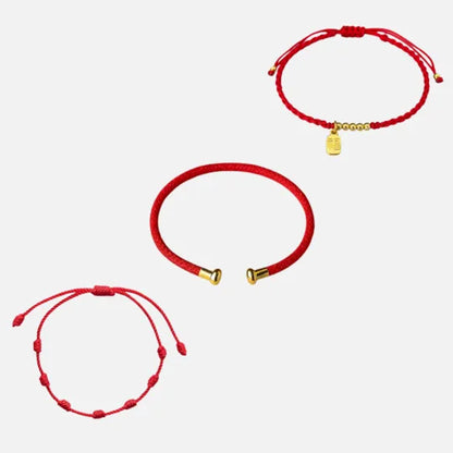 Oferta: Compre 1 Pulseira da Conexão e 7 nós e ganhe 1 Pulseira Vermelha da Prosperidade