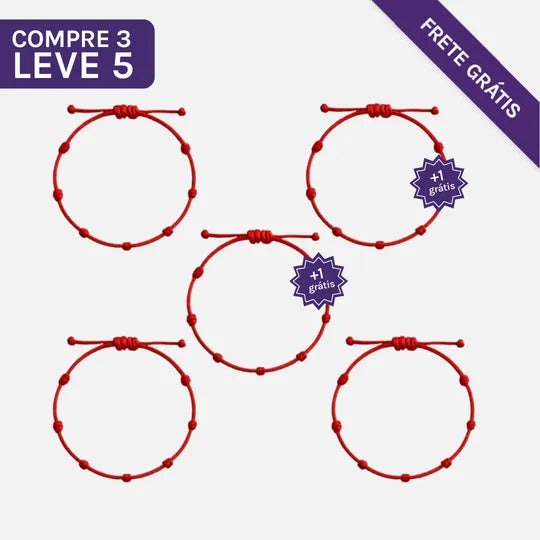 Pulseira Premium dos 7 Nós para Bebês